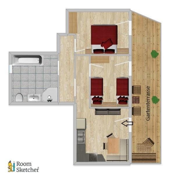 Ferienwohnung Brugger Zellberg Exterior foto